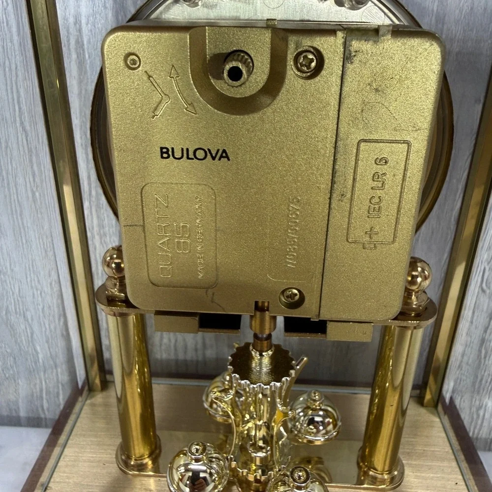 Bulova anniversary clock